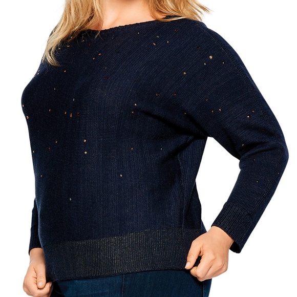 NIC+ZOE Falling Stars Sweater - Picture 6 of 9